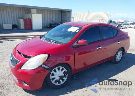 2014 Nissan Versa 1.6 Sv z USA, uszkodzony, nr VIN 3N1CN7AP3EL870888